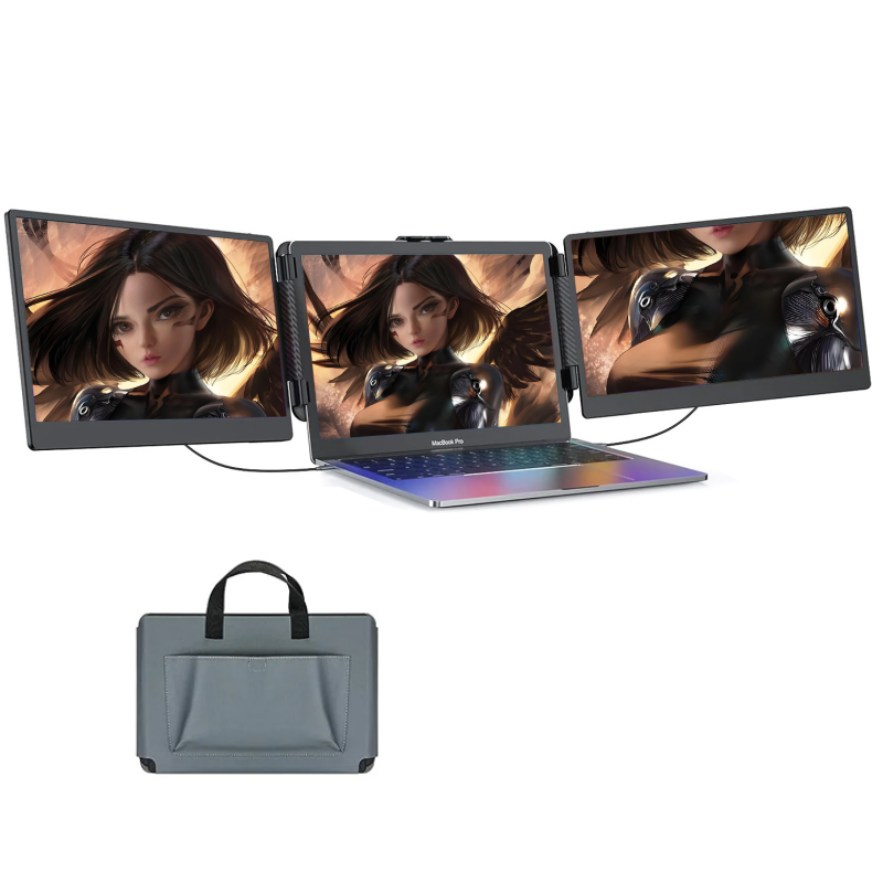 Dual Screen Portable Monitor Extender - Fabrika Özel Üretim 14 İnç Taşınabilir