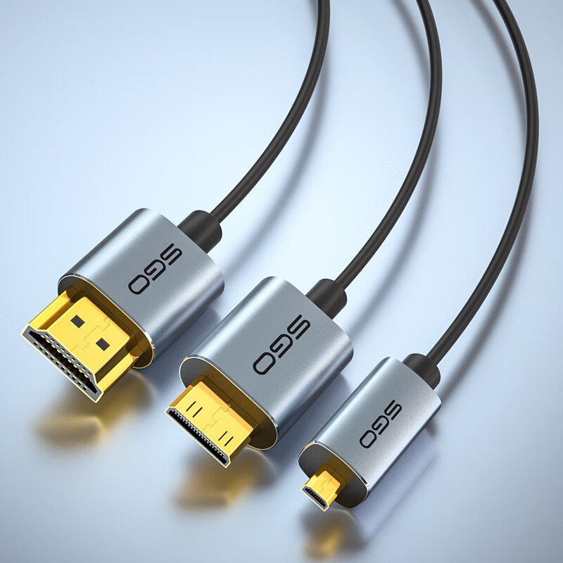 Mini Hdmi To Hdmi Cable Ultra Slim - Ultra İnce 8K HDMI - HDMI