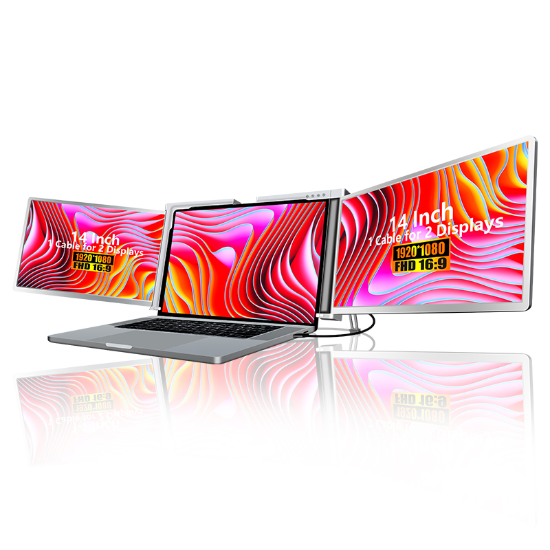13 ila 15.6 İnç Dizüstü Bilgis - Triple Screen Laptop Monitor Foldable incelemesi ve fiyatı
