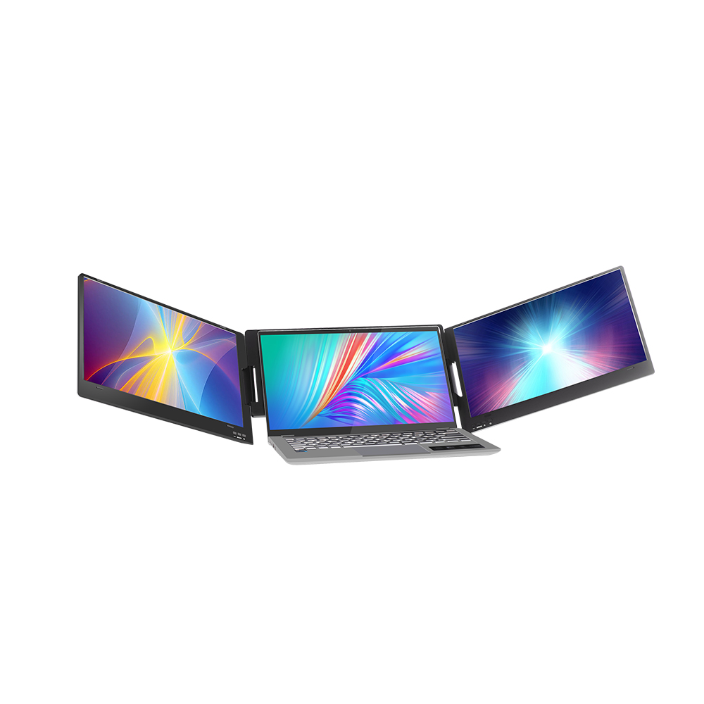 Üçlü Ekran Dizüstü Bilgisayar  - Triple Screen Laptop Monitor Foldable incelemesi ve fiyatı