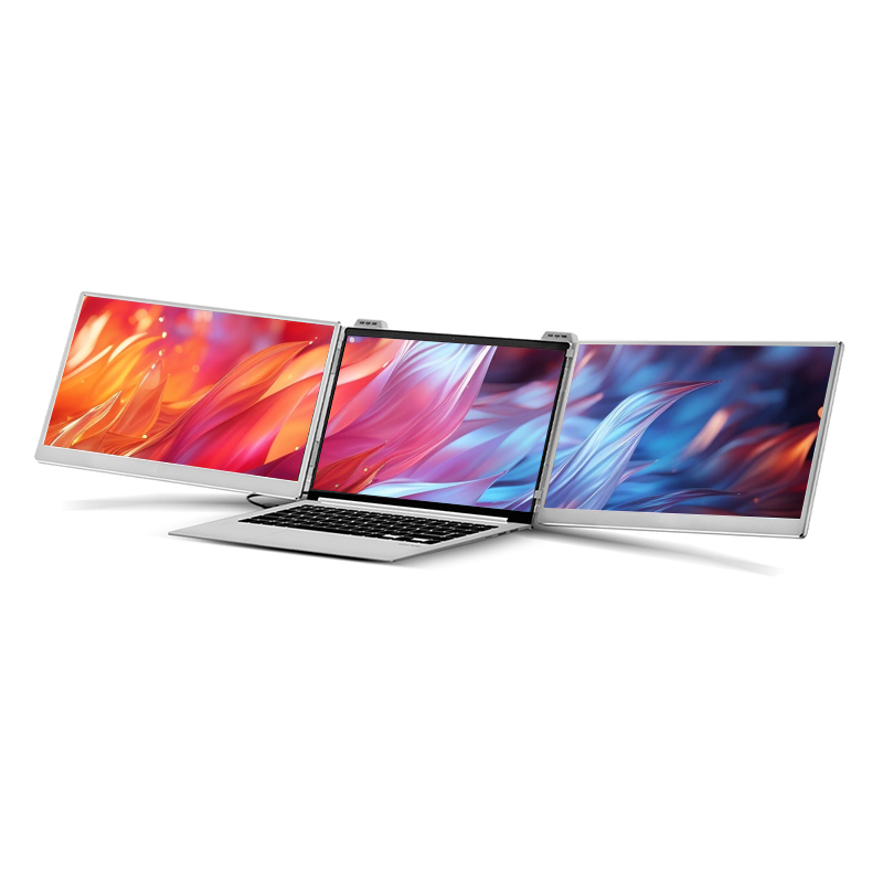 YENİ Abeloe 15.6 İnç Taşınabil - Triple Screen Laptop Monitor Foldable incelemesi ve fiyatı