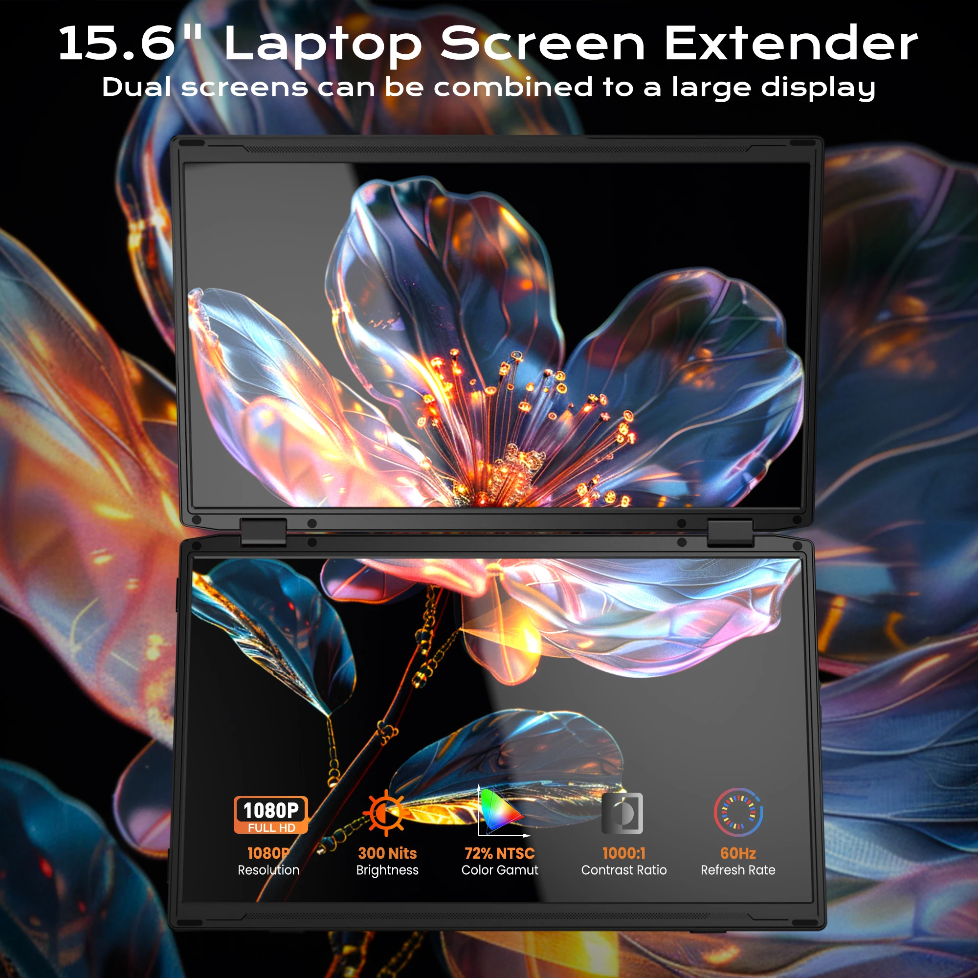2026 15.6 İnç Taşınabilir Dizü - Triple Screen Laptop Monitor Foldable incelemesi ve fiyatı
