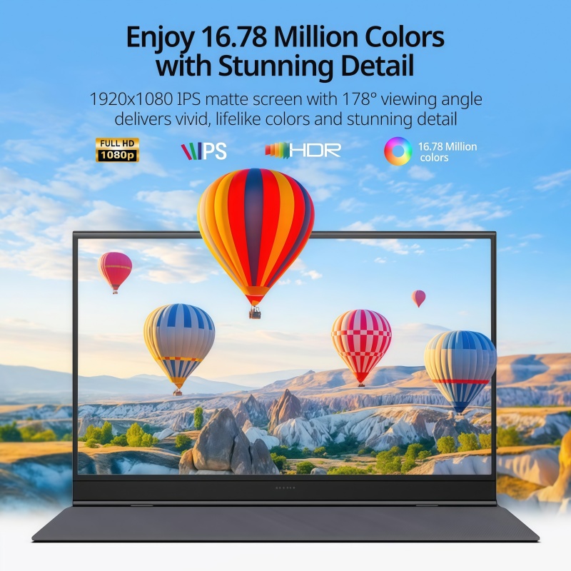 15.6 İnç Taşınabilir Dokunmati - Portable Monitor 15.6 Inch 1080P Type C incelemesi ve fiyatı