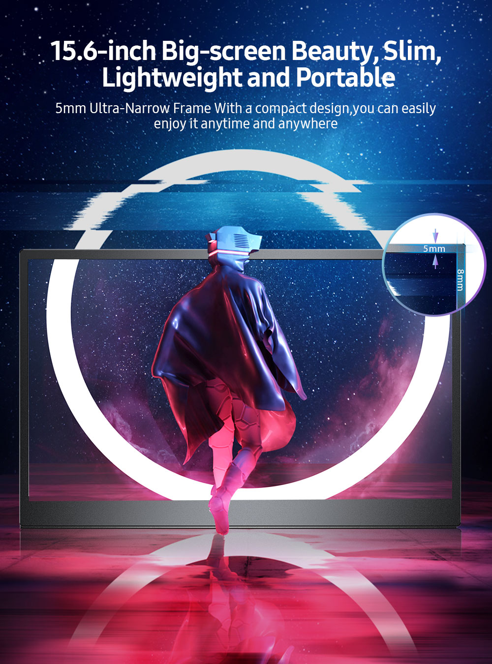 UPERFECT 1080P taşınabilir oyu - Portable Touchscreen Monitor For Laptop incelemesi ve fiyatı